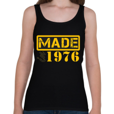 PRINTFASHION 1976 - Női atléta - Fekete női trikó