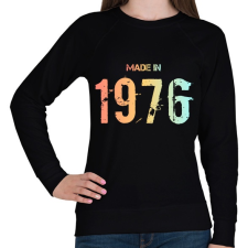PRINTFASHION 1976 - Női pulóver - Fekete női pulóver, kardigán