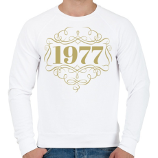 PRINTFASHION 1977 - Férfi pulóver - Fehér