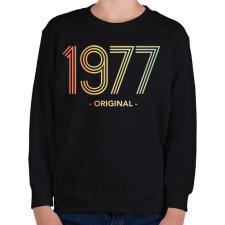PRINTFASHION 1977 - Gyerek pulóver - Fekete gyerek pulóver, kardigán
