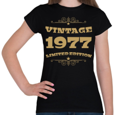 PRINTFASHION 1977 - Női póló - Fekete női póló