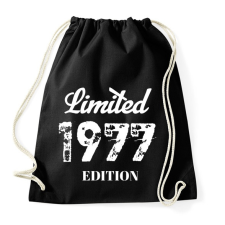 PRINTFASHION 1977 - Sportzsák, Tornazsák - Fekete tornazsák