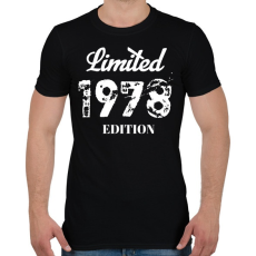 PRINTFASHION 1978 - Férfi póló - Fekete