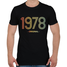 PRINTFASHION 1978 - Férfi póló - Fekete férfi póló