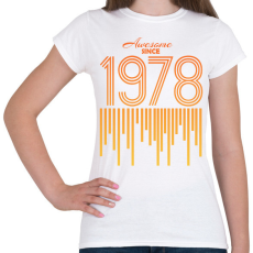 PRINTFASHION 1978 - Női póló - Fehér