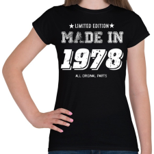 PRINTFASHION 1978 - Női póló - Fekete női póló