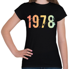 PRINTFASHION 1978 - Női póló - Fekete