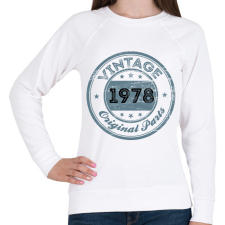 PRINTFASHION 1978 - Női pulóver - Fehér női pulóver, kardigán
