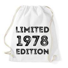 PRINTFASHION 1978 - Sportzsák, Tornazsák - Fehér tornazsák