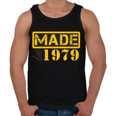 PRINTFASHION 1979 - Férfi atléta - Fekete