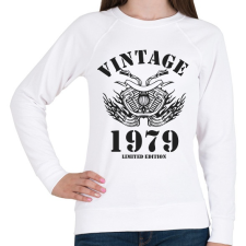 PRINTFASHION 1979 - Női pulóver - Fehér női pulóver, kardigán