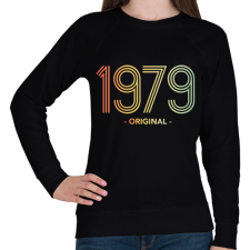 PRINTFASHION 1979 - Női pulóver - Fekete női pulóver, kardigán