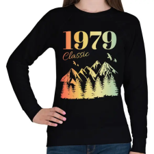PRINTFASHION 1979 - Női pulóver - Fekete női pulóver, kardigán