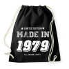 PRINTFASHION 1979 - Sportzsák, Tornazsák - Fekete
