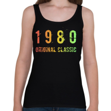 PRINTFASHION 1980 - Női atléta - Fekete női trikó