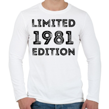 PRINTFASHION 1981 - Férfi hosszú ujjú póló - Fehér férfi póló