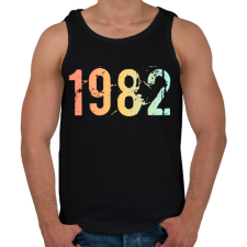 PRINTFASHION 1982 - Férfi atléta - Fekete atléta, trikó