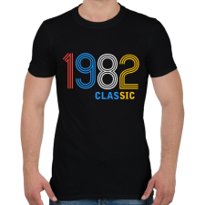 PRINTFASHION 1982 - Férfi póló - Fekete férfi póló