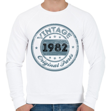 PRINTFASHION 1982 - Férfi pulóver - Fehér