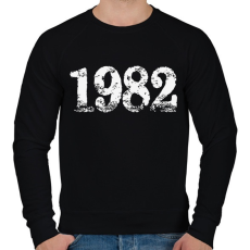 PRINTFASHION 1982 - Férfi pulóver - Fekete