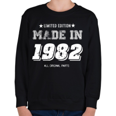 PRINTFASHION 1982 - Gyerek pulóver - Fekete