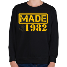 PRINTFASHION 1982 - Gyerek pulóver - Fekete gyerek pulóver, kardigán