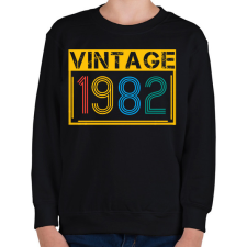 PRINTFASHION 1982 - Gyerek pulóver - Fekete gyerek pulóver, kardigán