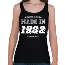 PRINTFASHION 1982 - Női atléta - Fekete