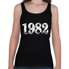 PRINTFASHION 1982 - Női atléta - Fekete női trikó