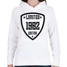 PRINTFASHION 1982 - Női kapucnis pulóver - Fehér
