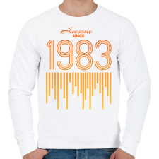 PRINTFASHION 1983 - Férfi pulóver - Fehér férfi pulóver, kardigán