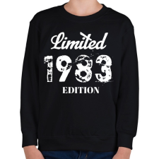 PRINTFASHION 1983 - Gyerek pulóver - Fekete gyerek pulóver, kardigán