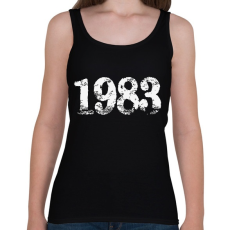 PRINTFASHION 1983 - Női atléta - Fekete