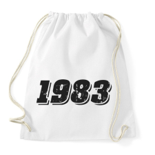 PRINTFASHION 1983 - Sportzsák, Tornazsák - Fehér tornazsák