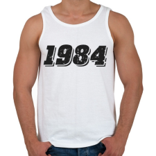 PRINTFASHION 1984 - Férfi atléta - Fehér atléta, trikó