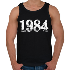 PRINTFASHION 1984 - Férfi atléta - Fekete atléta, trikó