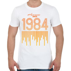 PRINTFASHION 1984 - Férfi póló - Fehér