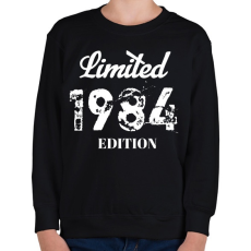 PRINTFASHION 1984 - Gyerek pulóver - Fekete