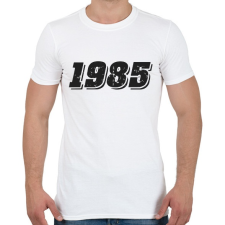 PRINTFASHION 1985 - Férfi póló - Fehér férfi póló