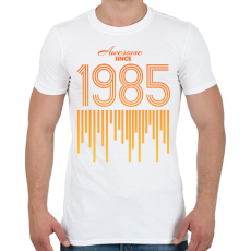PRINTFASHION 1985 - Férfi póló - Fehér