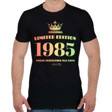PRINTFASHION 1985 - Férfi póló - Fekete férfi póló