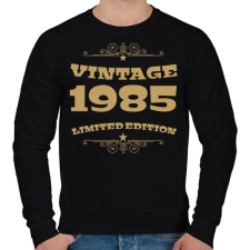 PRINTFASHION 1985 - Férfi pulóver - Fekete férfi pulóver, kardigán