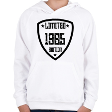 PRINTFASHION 1985 - Gyerek kapucnis pulóver - Fehér gyerek pulóver, kardigán