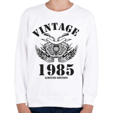 PRINTFASHION 1985 - Gyerek pulóver - Fehér