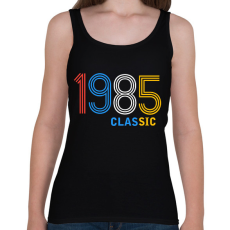 PRINTFASHION 1985 - Női atléta - Fekete