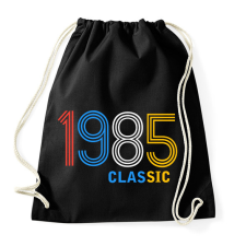 PRINTFASHION 1985 - Sportzsák, Tornazsák - Fekete tornazsák