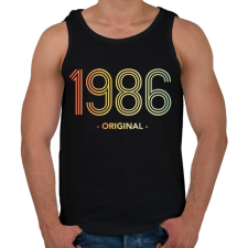 PRINTFASHION 1986 - Férfi atléta - Fekete atléta, trikó