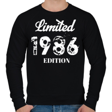 PRINTFASHION 1986 - Férfi pulóver - Fekete