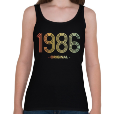 PRINTFASHION 1986 - Női atléta - Fekete