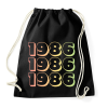 PRINTFASHION 1986 - Sportzsák, Tornazsák - Fekete